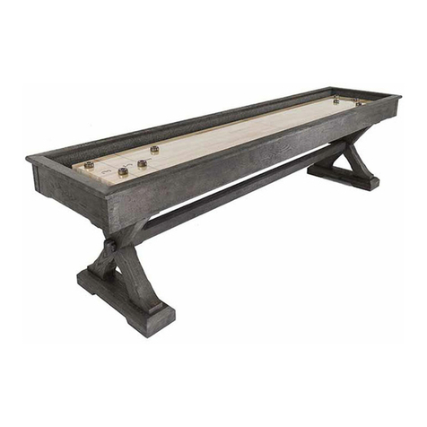 Presidential Billiards KARIBA User manual Presidential Billiards KARIBA User manual
