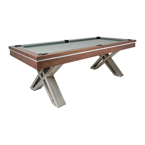 Presidential Billiards PIERCE Assembly instructions Presidential Billiards PIERCE Assembly instructions