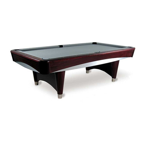 Presidential Billiards VEGAS User manual Presidential Billiards VEGAS User manual