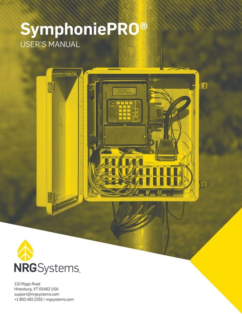 NRG Systems SymphoniePRO user manual