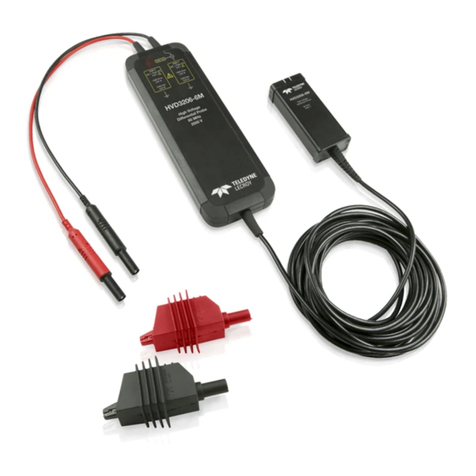 Teledyne Lecroy HVD3000 Series User manual Teledyne Lecroy HVD3000 Series User manual