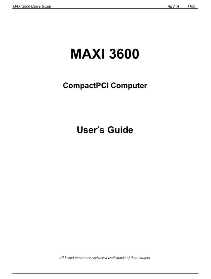 Nexcom MAXI 3600 User manual