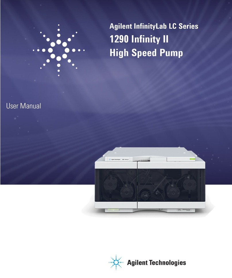 Agilent Technologies 1290 Infinity II User manual Agilent Technologies 1290 Infinity II User manual