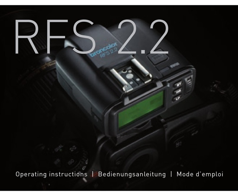 Broncolor RFS 2.2 operating instructions