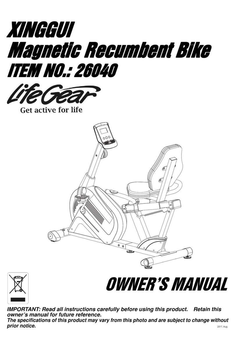 Life Gear Xinggui 26040 User manual