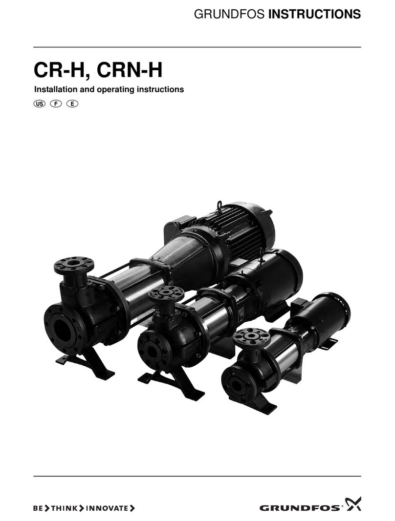 Grundfos CR-H User manual