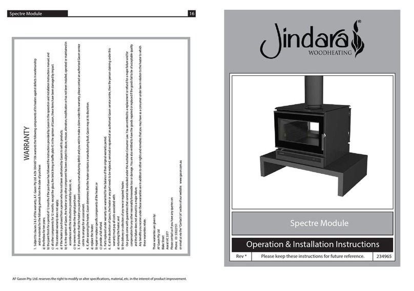Jindara Spectre User manual