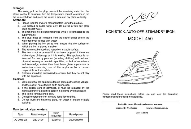 Nero 450 user manual