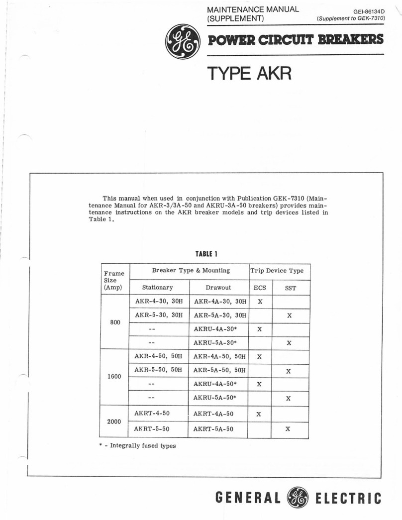 GE AKR Series Configuration guide