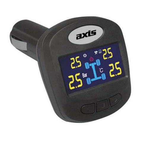 Axis TPMS403 instruction manual