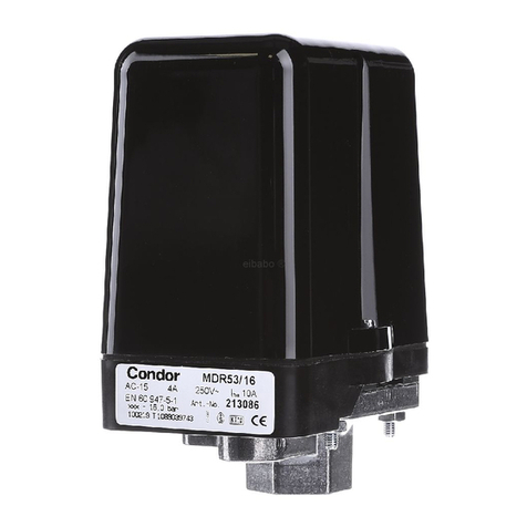 Condor MDR 53 User manual