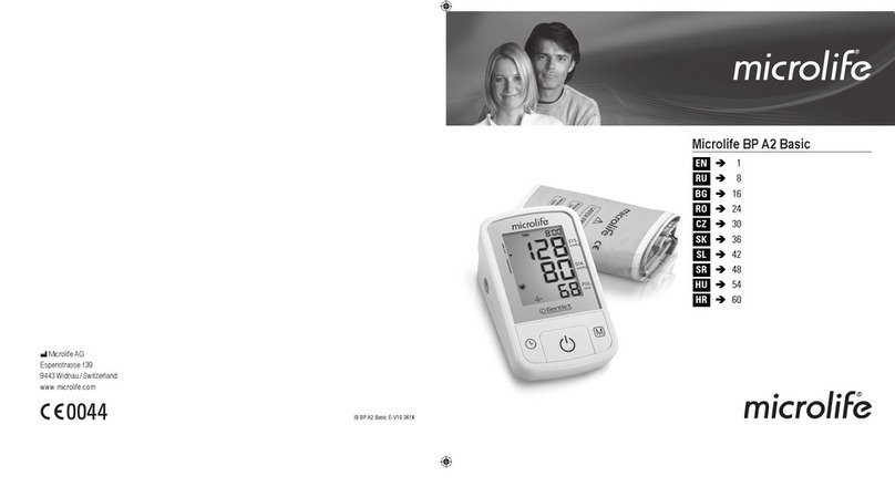 Microlife BP A2 Classic User manual