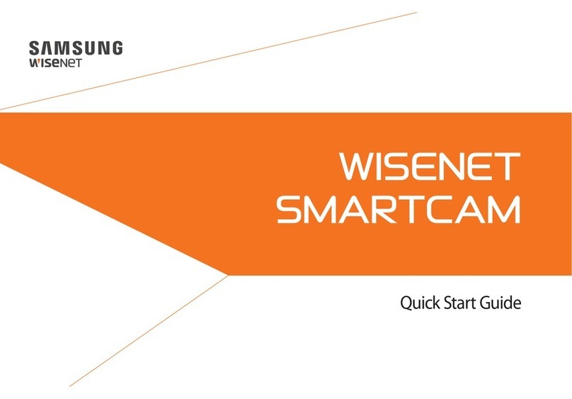 Samsung Wisenet Smartcam SNH-V6431BN quick start guide