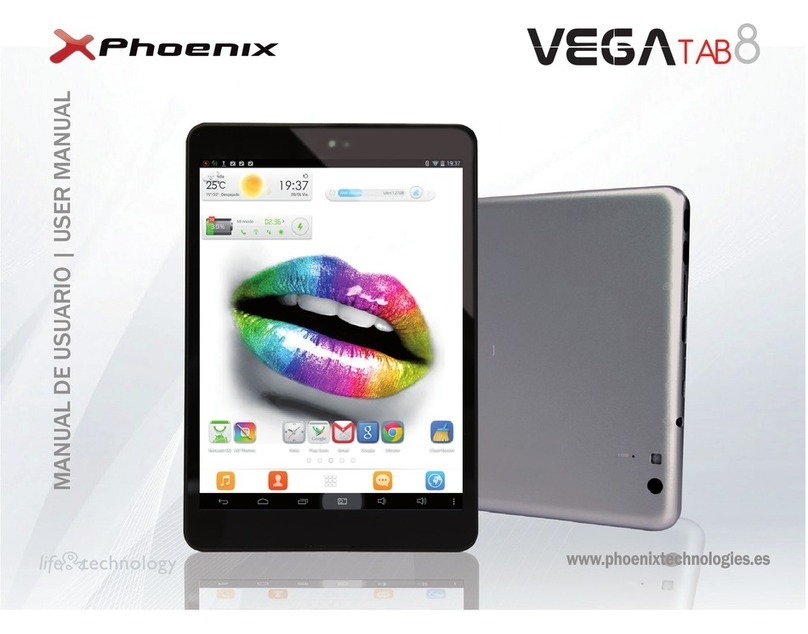 Phoenix Vegatab 8 user manual
