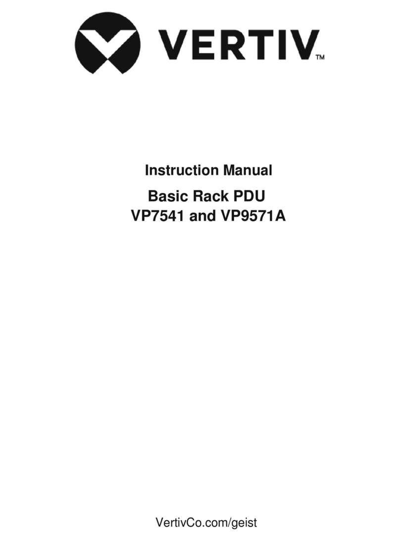 Vertiv VP9571A User manual
