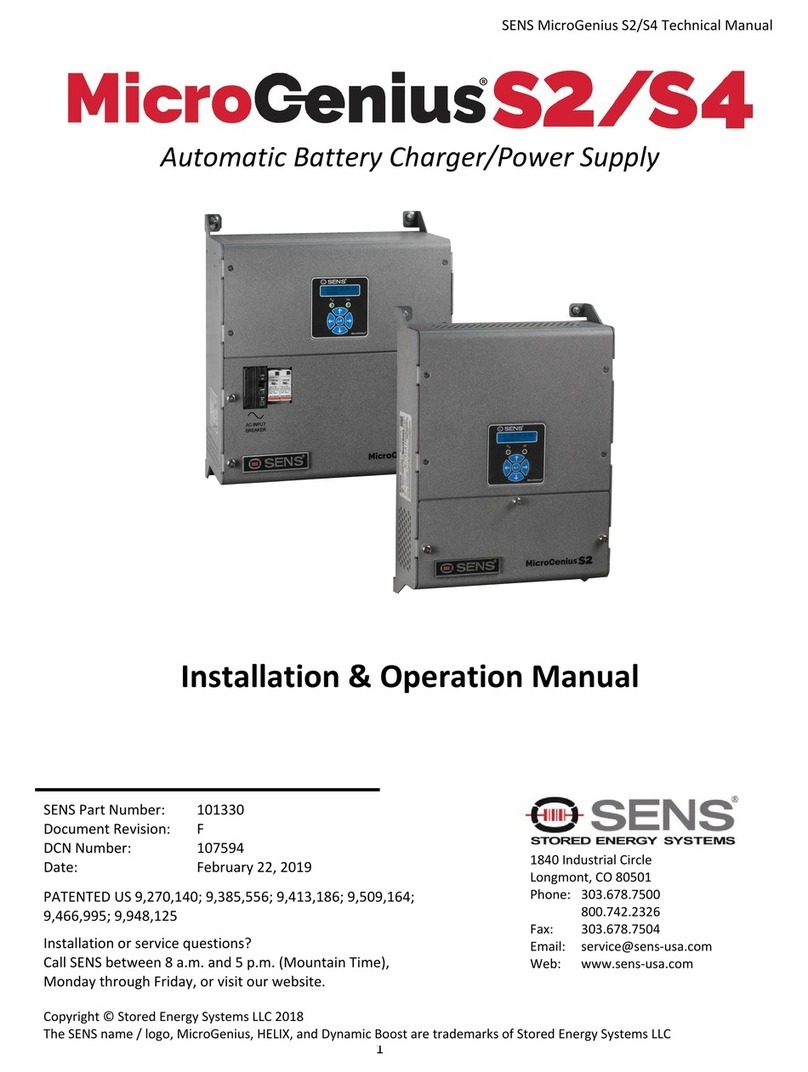 Sens MicroGenius S2 User manual Sens MicroGenius S2 User manual