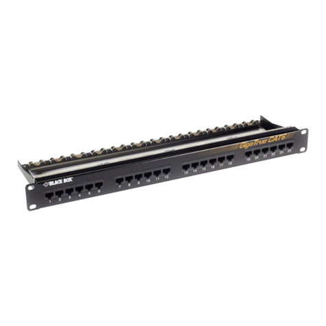 Black Box GigaTrue CAT6 JPM610A-R8 User manual Black Box GigaTrue CAT6 JPM610A-R8 User manual
