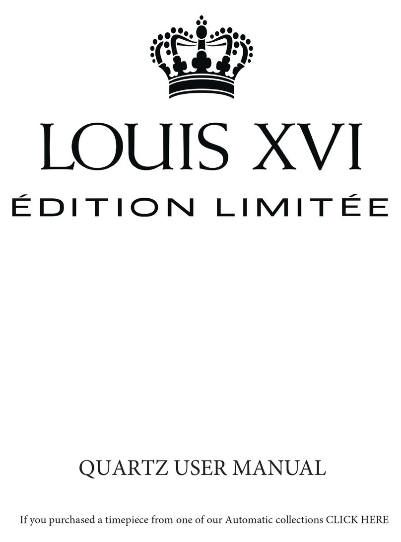 LOUIS XVI ATHOS POUR FEMMES user manual