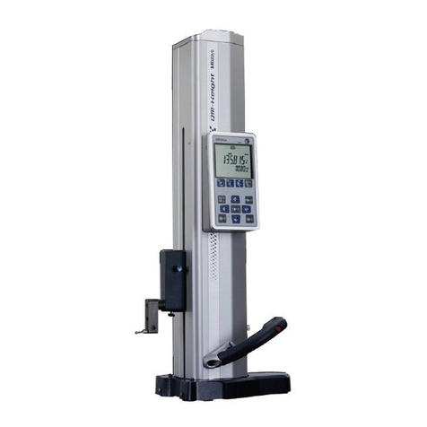 Mitutoyo QM-Height Series USER'S MANUAL / INSTRUCTIONS FOR USE