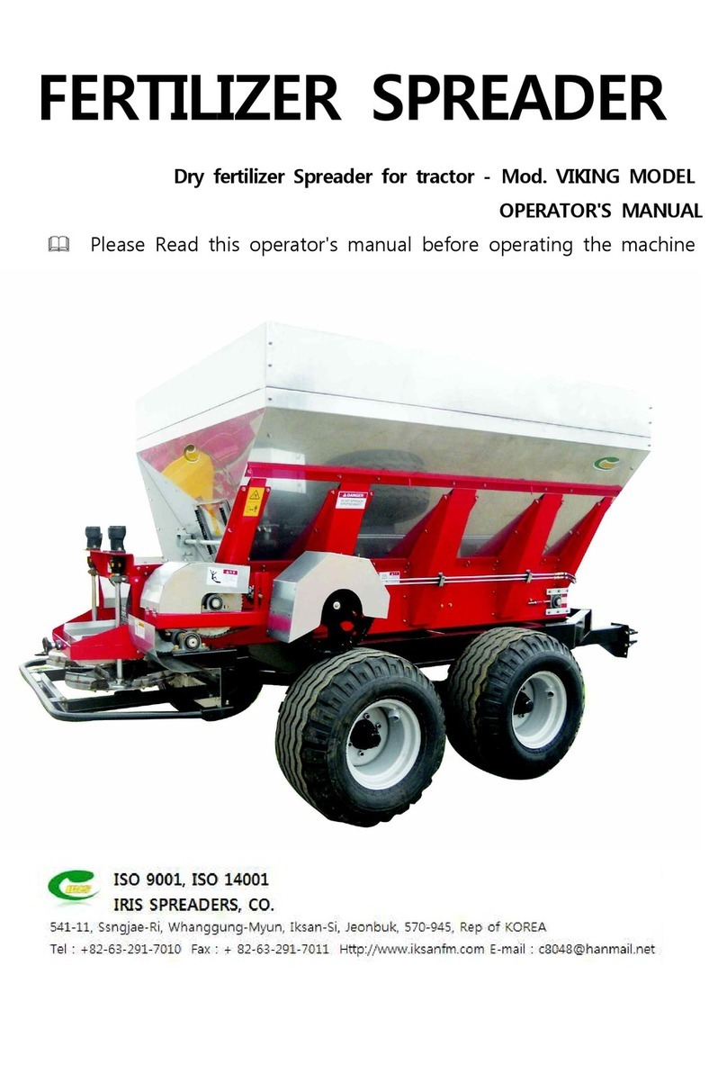 IRIS Spreaders VIKING-2000 User manual