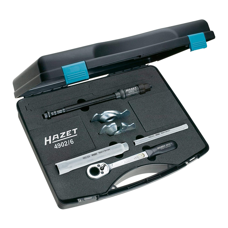 Hazet 4902/6 User manual