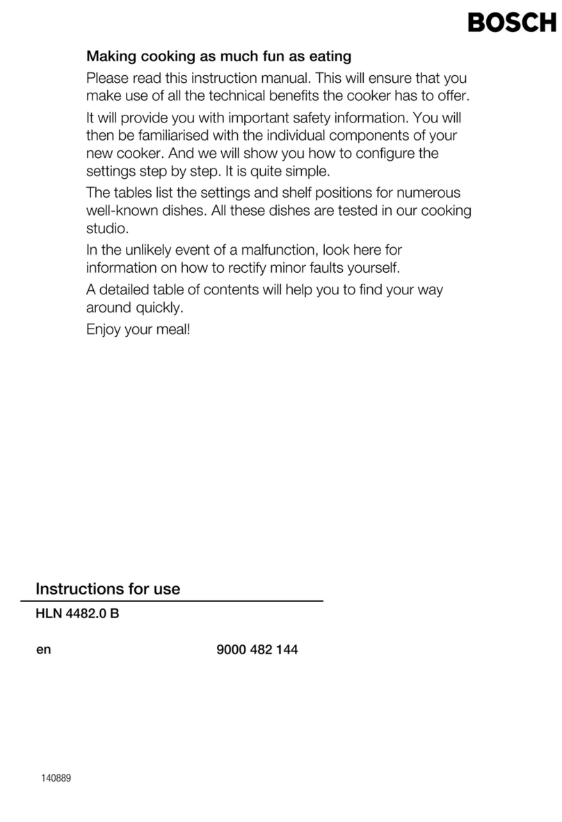 Bosch HLN 4482.0 B User manual