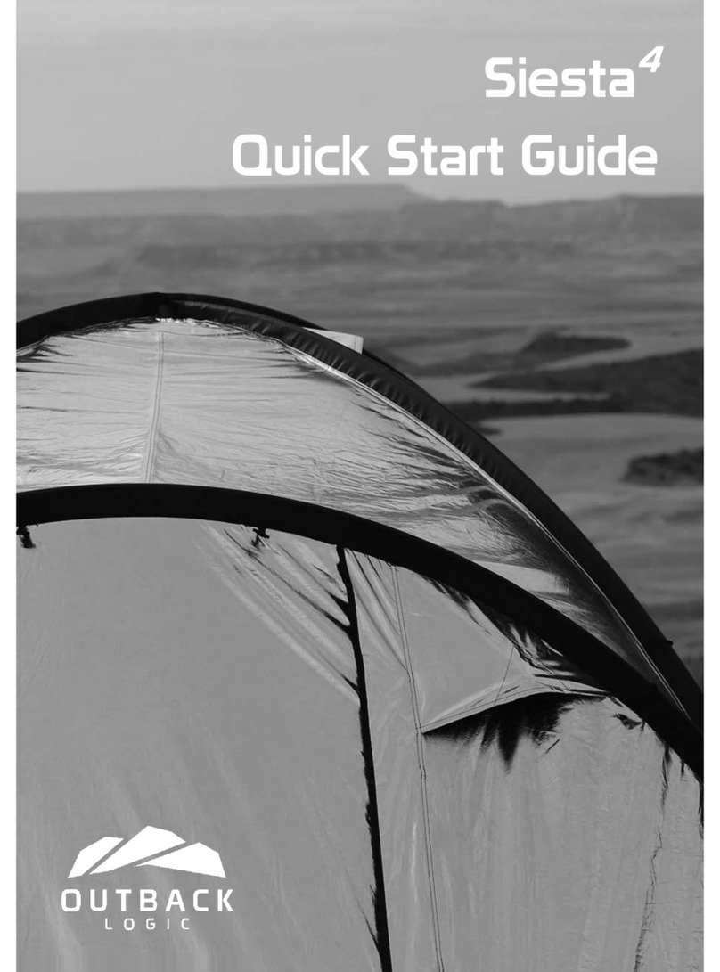 Outback Logic Siesta 4 User manual