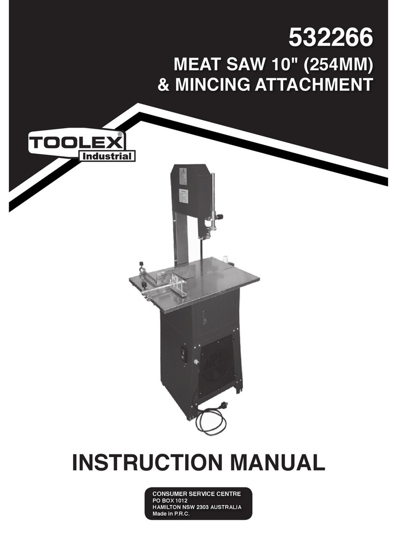 Toolex 532266 instruction manual