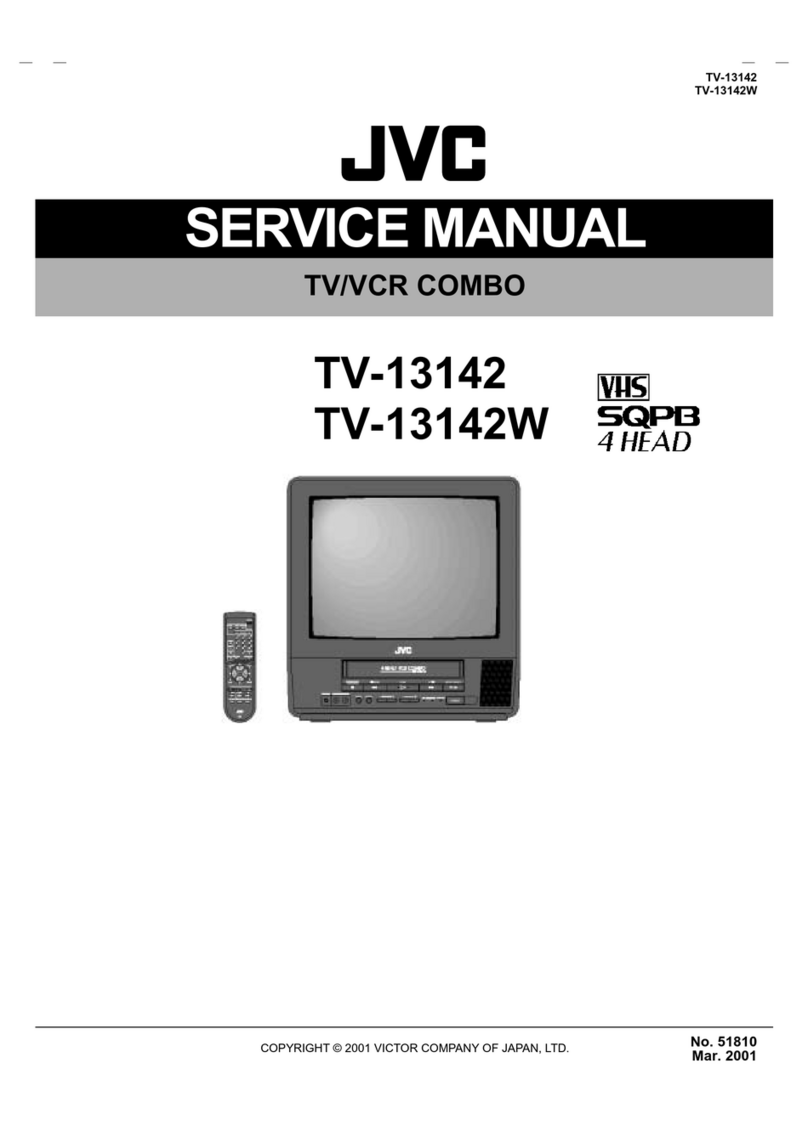 JVC TV 13142 Service manual