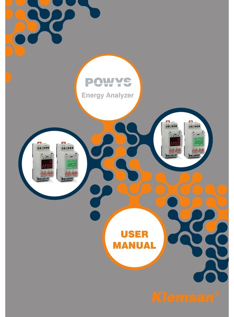 Klemsan POWYS 1110 user manual