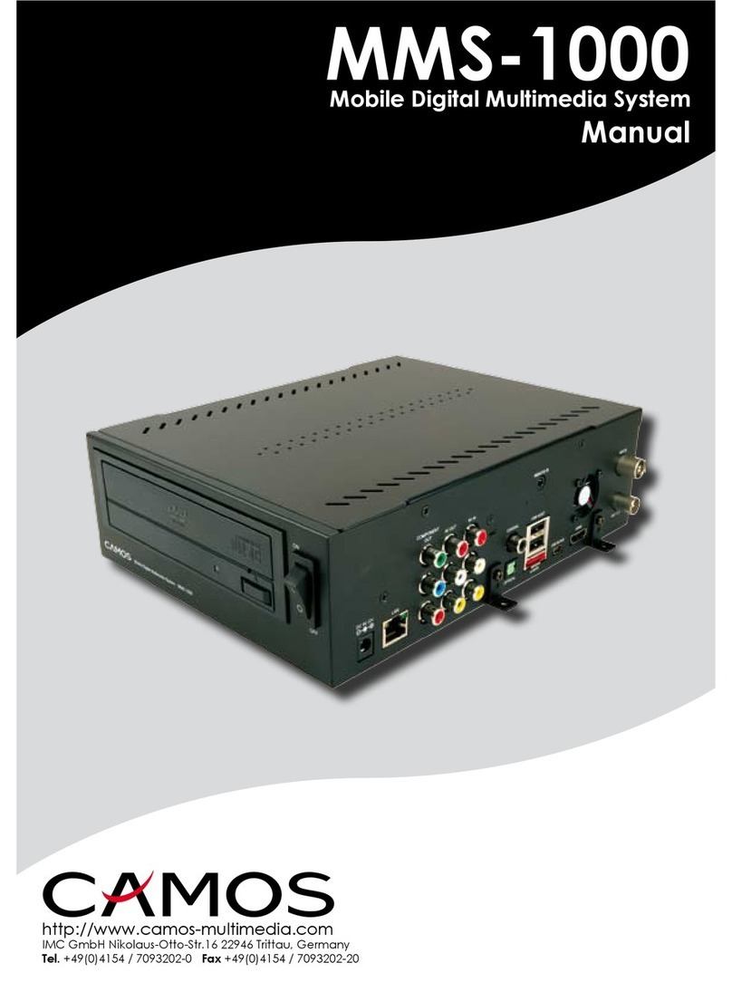 Camos MMS-1000 User manual