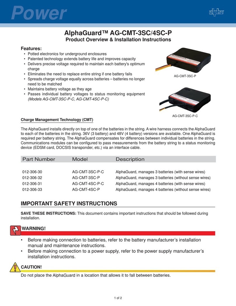 Alpha AlphaGuard AG-CMT-3SC-P Product Overview & Installation Instructions