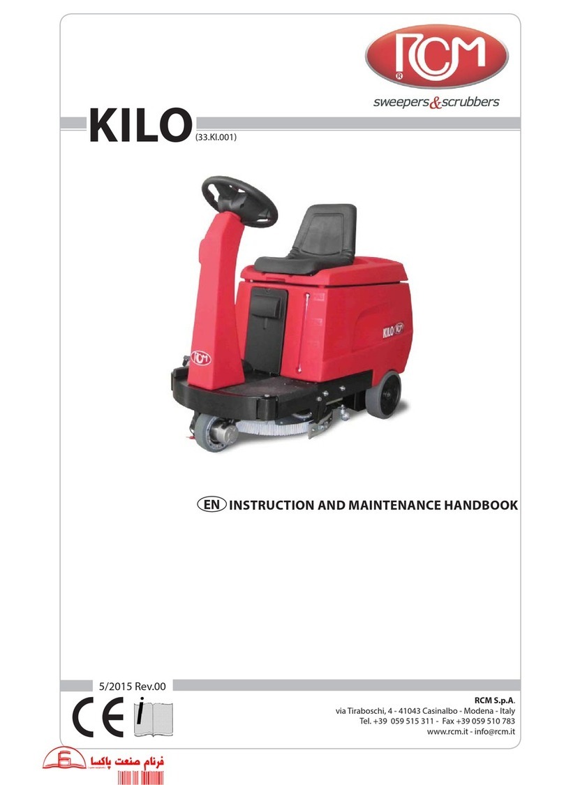 RCm KILO Instruction and maintenance handbook