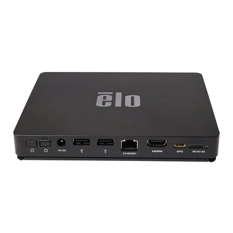 Elo TouchSystems EloView Engine User manual