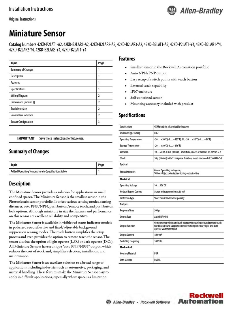 Allen-Bradley 42KD-P2LAT1-A2 installation instructions Allen-Bradley 42KD-P2LAT1-A2 installation instructions