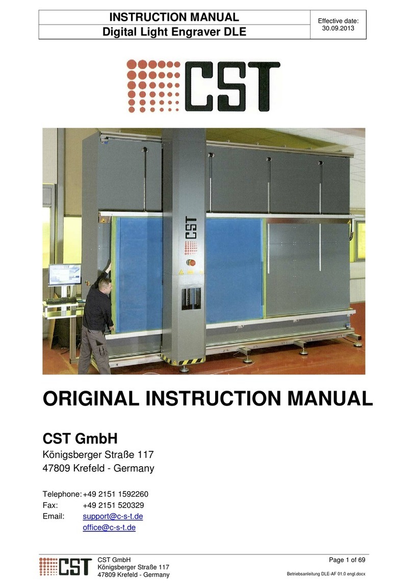 CST DLE instruction manual