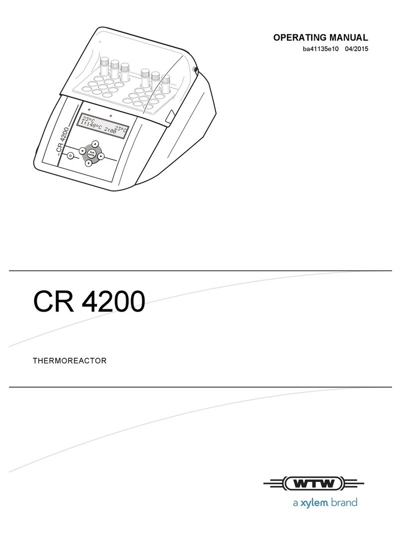wtw CR 4200 operating manual