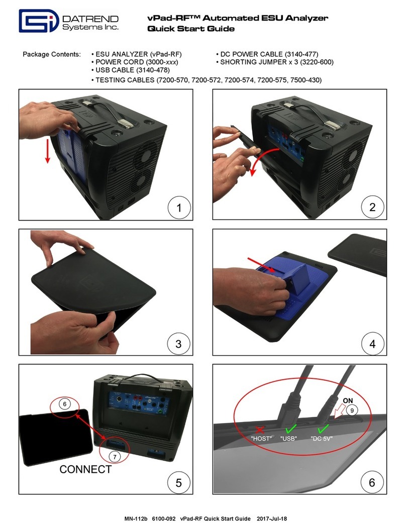 DATREND Systems vPad-RF User manual
