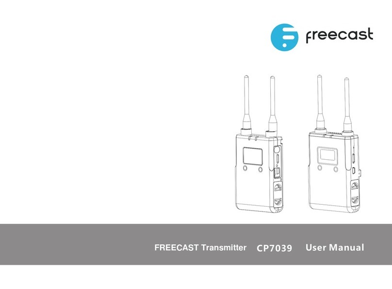 Freecast CP7039 User manual