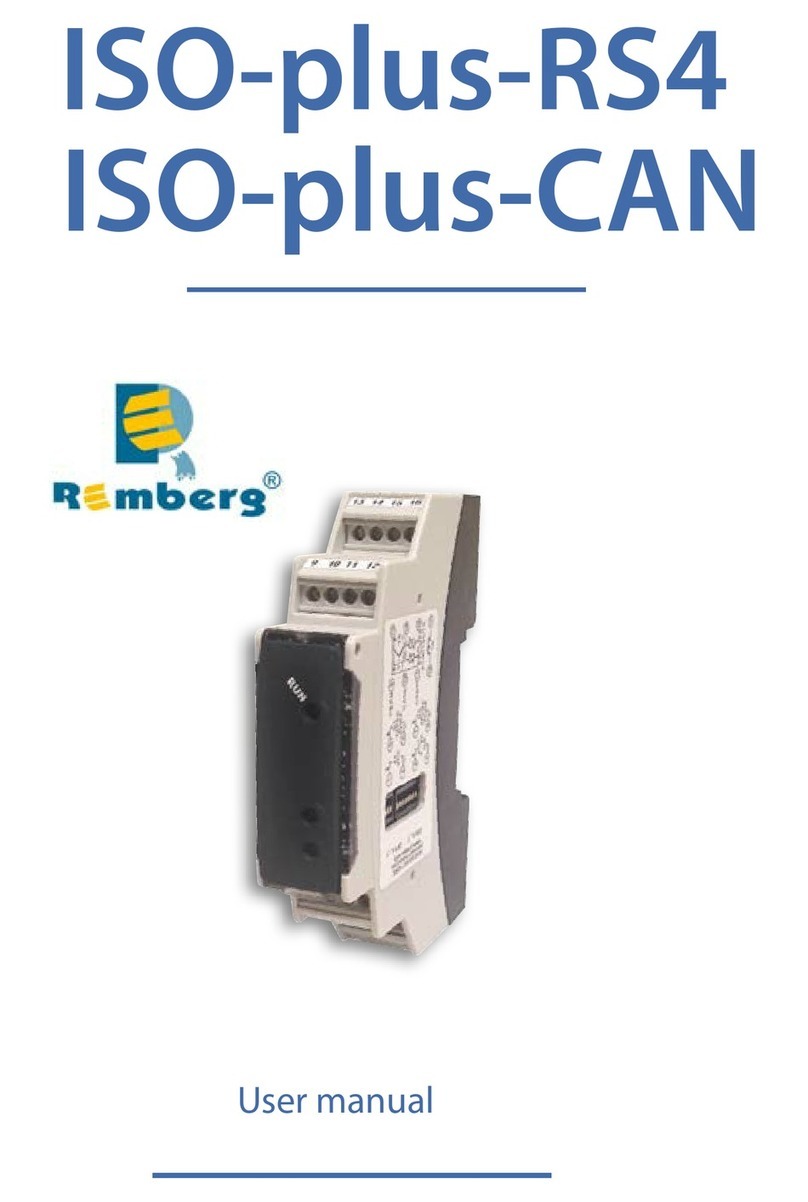 Remberg ISO-plus-CAN user manual