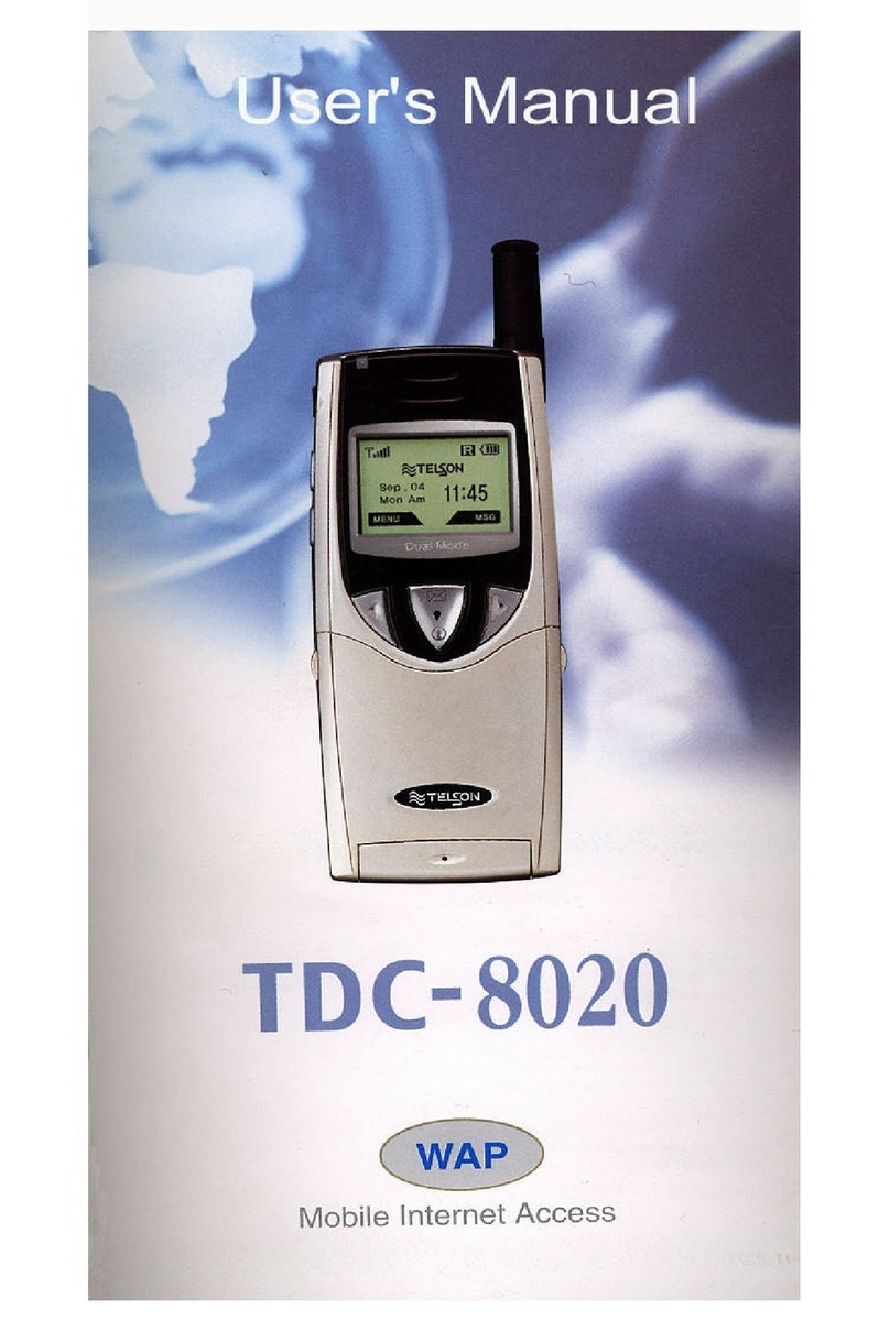Telson TDC-8020 User manual