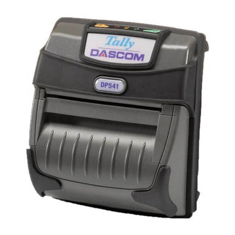 Dascom Tally PrintekMobile DP-541 Series User manual