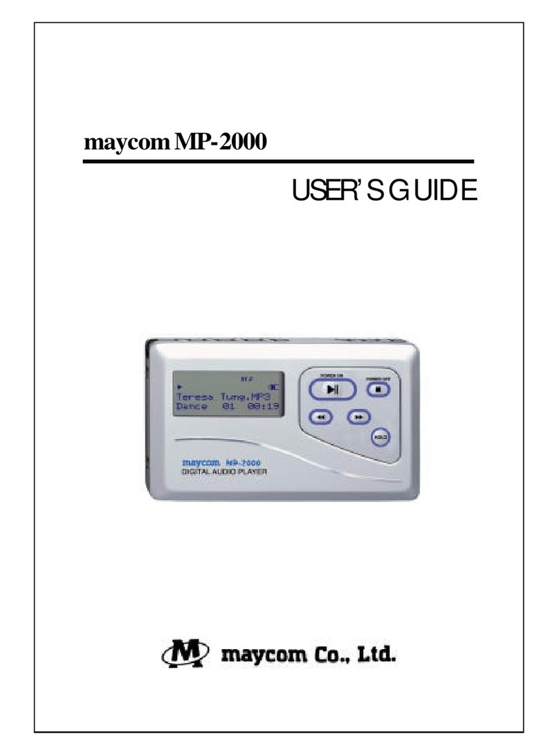 Maycom MP-2000 user guide