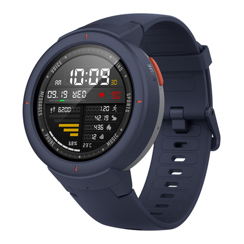 Amazfit Verge User manual Amazfit Verge User manual
