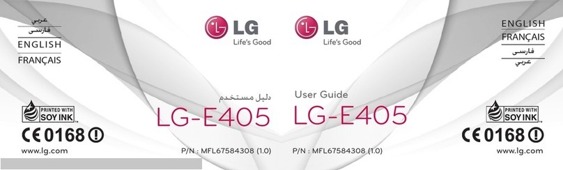 LG E405 User manual
