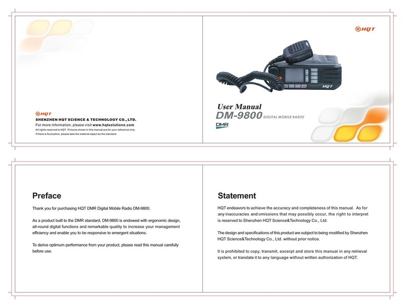 HQT DM-9800 user manual