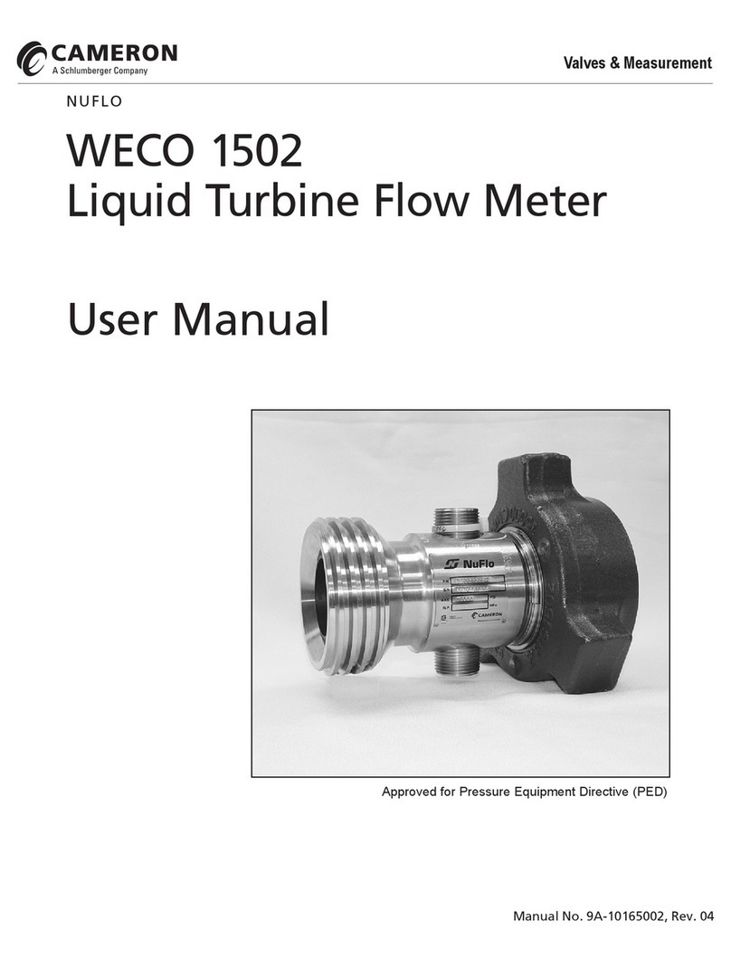 NuFlo WECO 1502 user manual