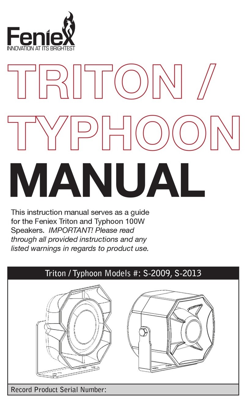 Feniex TRITON manual