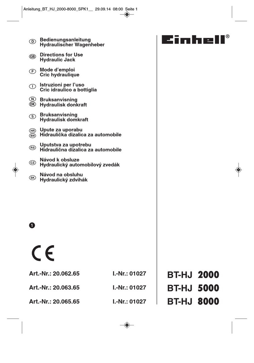 EINHELL BT-HJ 2000 Directions for use