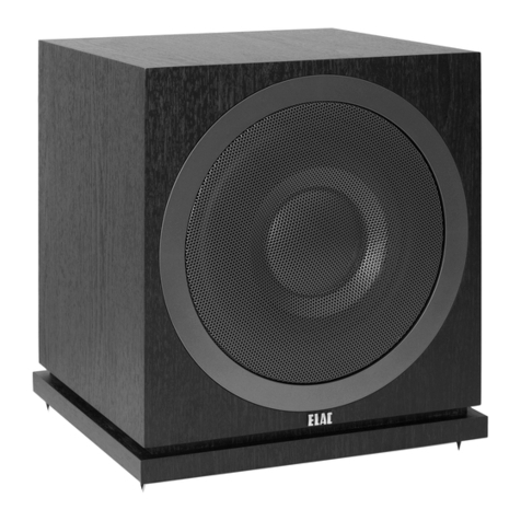 ELAC SUB3010 operating instructions